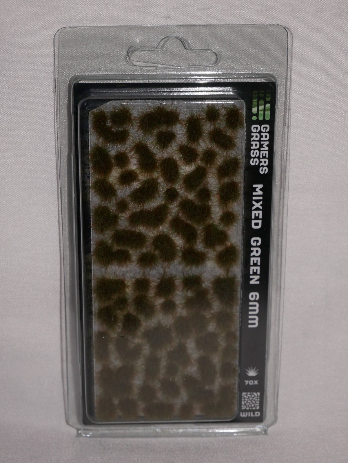 Gamers Grass Mixed Green 6mm Tufts For Wargaming Mini Bases (70) Per Pack GG6-MG