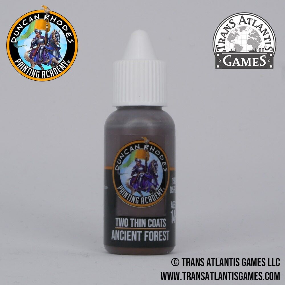 Duncan Rhodes Painting Academy 'Two Thin Coats' Ancient Forest 15ml Bottle 10053