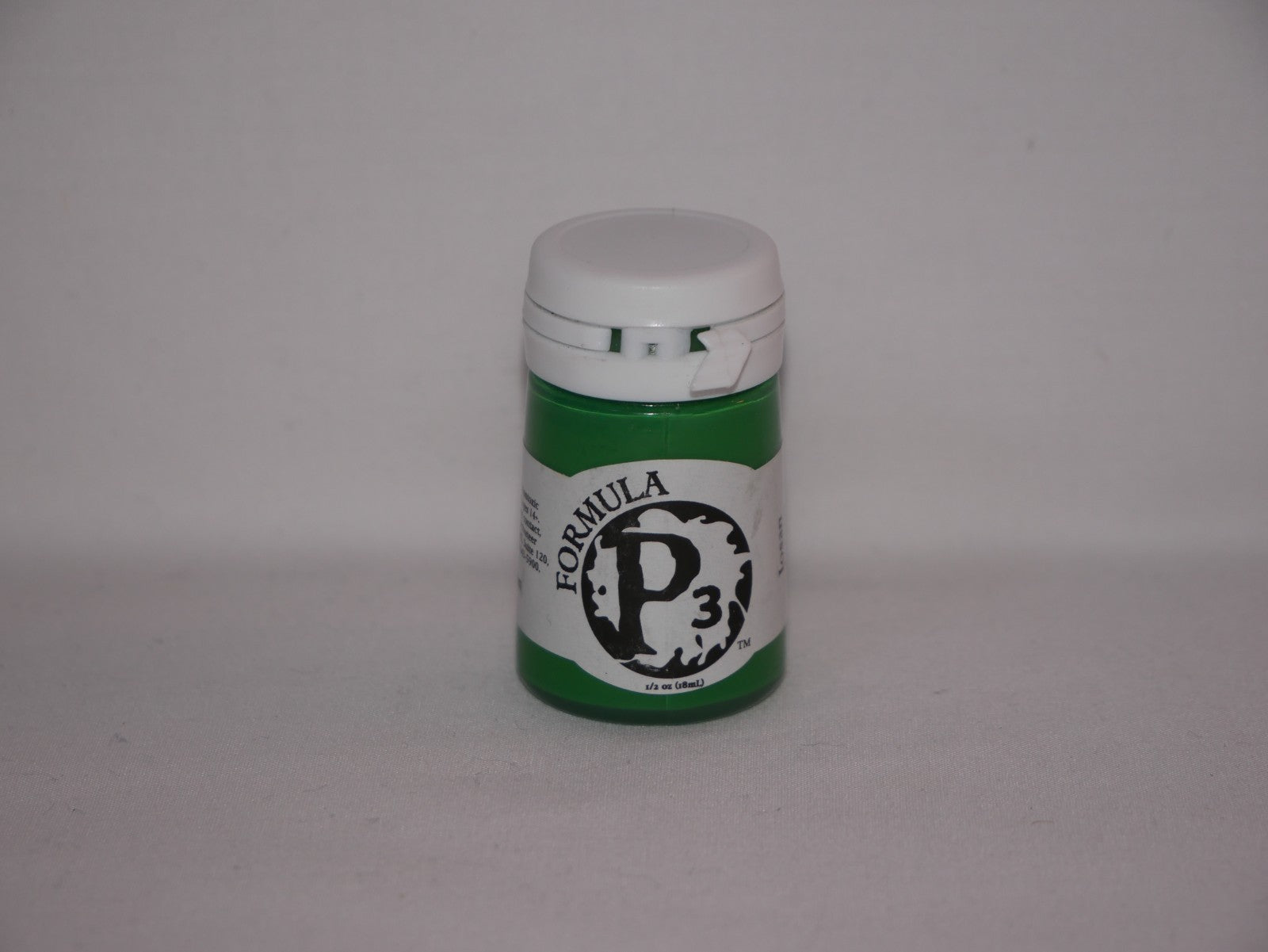 Formula P3 Acrylic Paint Range Losan Green Base 18ml Flip Top Bottle - PIP 93035