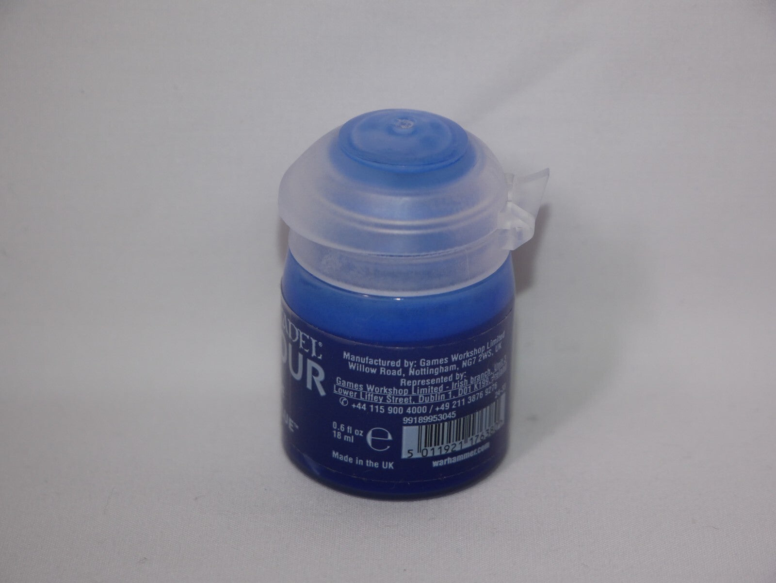Games Workshop Citadel Colour Shade Tyran Blue 18ml/0.60 fl oz Paint Pot (24-33)