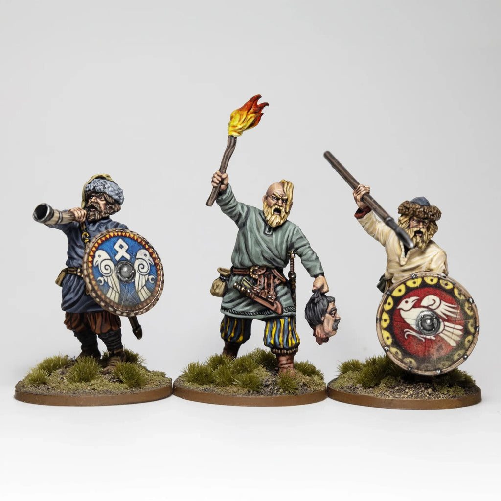 Victrix Warriors Of The Dark Ages 28mm Scale Hard Plastic Rus Infantry - VXDA018