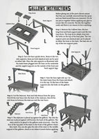 Great Escape Games Dead Man's Hand 28mm Scale Hard Plastic Gallows Set - DMHP107