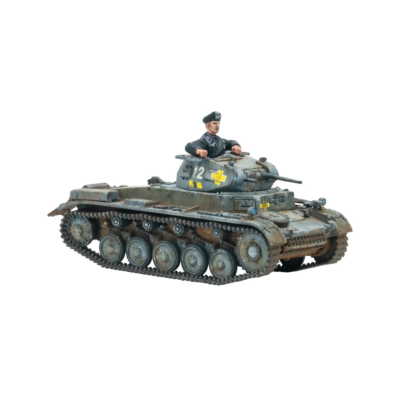 Warlord Games Bolt Action 1:56 Scale WW2 German Panzer II Light Tank - 402012104