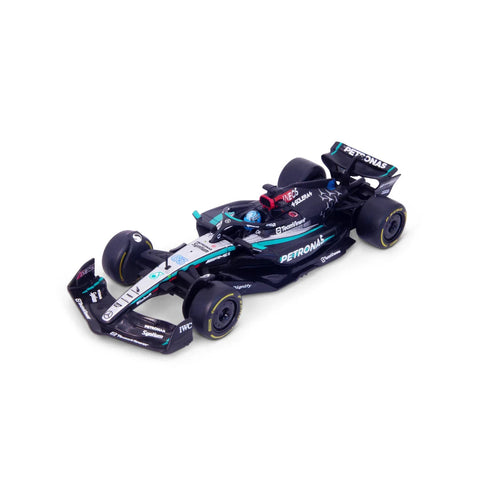 Burago 1:43 Scale Mercedes-AMG Petronas F1 2024 W15 No.63 Russell - #18-38209R