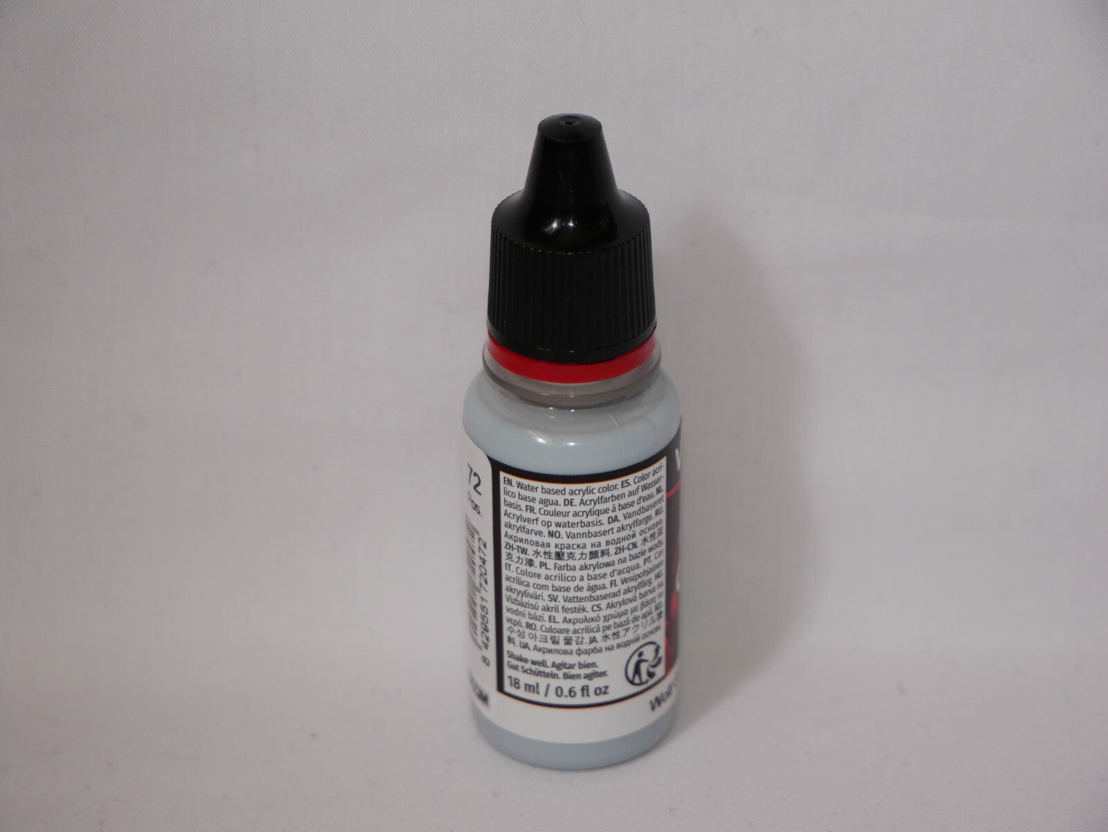 Vallejo Game Color Acrylic Range Wolf Grey 18ml/0.6 fl oz Dropper Bottle 72.047