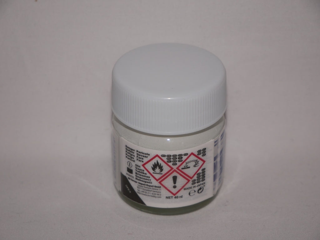 Mr Hobby Mr Base Coat Surfacer 1000 White Model Paint 40ml Glass Bottle - SF-283