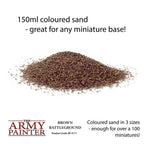 The Army Painter Brown Battlefield For Miniature Gaming Bases 150ml Tub - BF4111