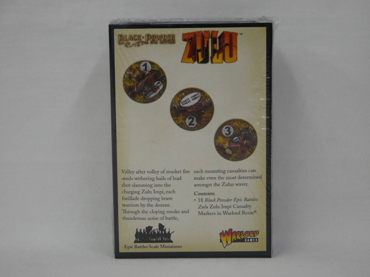Black Powder Epic Battles Scale Miniatures Zulu Impi Casualty Markers - 312414603