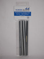 Albion Alloys Professional Sanding Files Coarse - 100/180 Grit 165mm x 3mm - 141