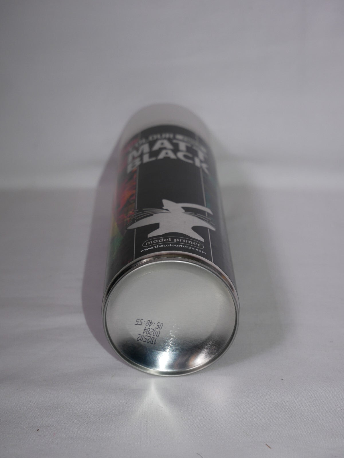 The Colour Forge Hobby Supplies Matt Black Model Primer 500ml Aerosol Spray Can