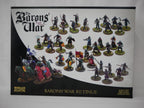 Wargames Atlantic The Barons' War second Edition 28mm Retinue Box Set - WAAAC012