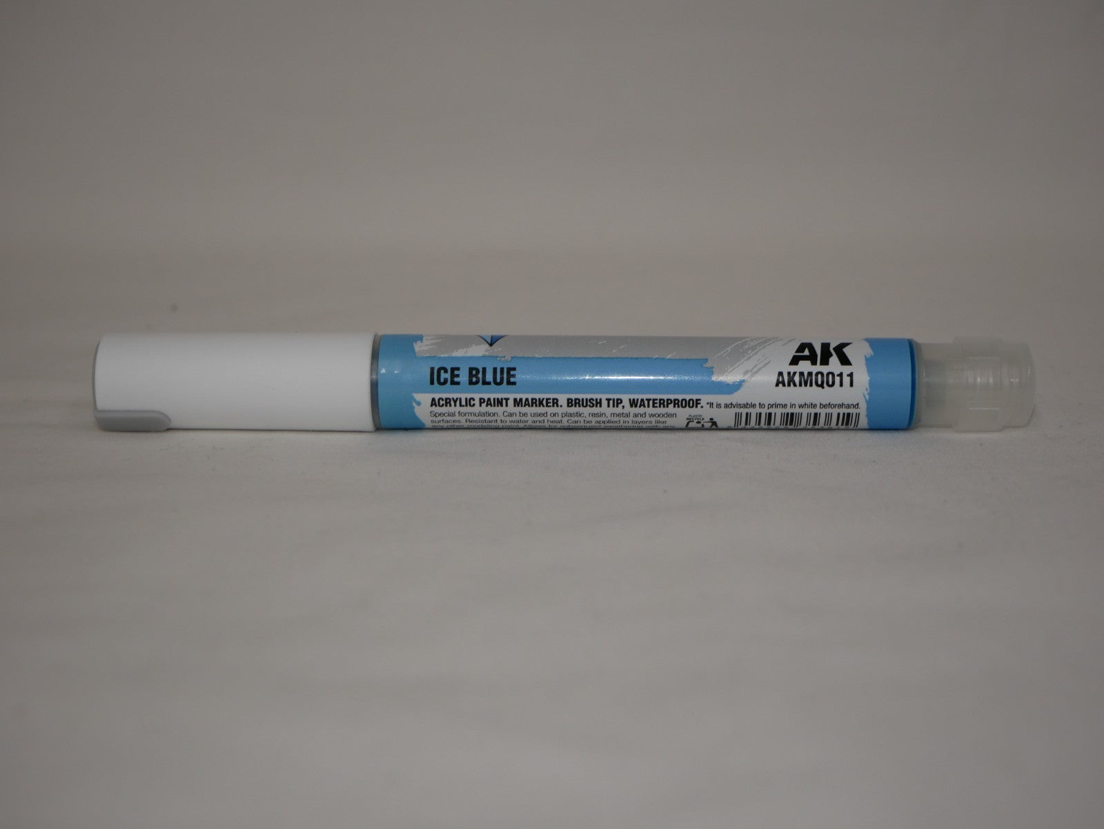 AK Interactive Acrylic Quick Gen Markers For Tabletop Games Ice Blue - AKMQ011