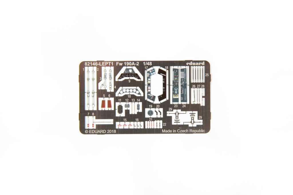 Eduard 1:48 Scale Plastic Kits Focke-Wulf Fw 190A-2 ProfiPACK Edition - 82146