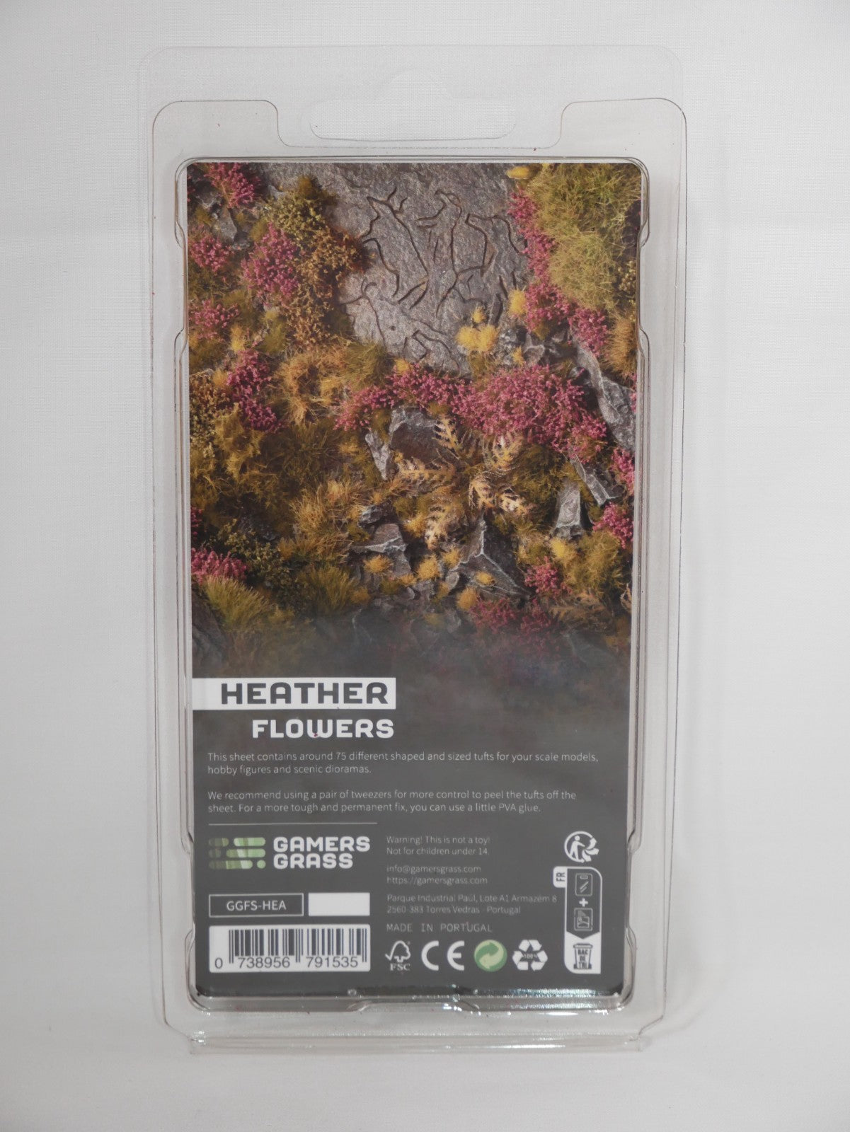 Gamers Grass Heather Flowers Grass Tufts For Model Bases 75x Per Pack - GGFS-HEA
