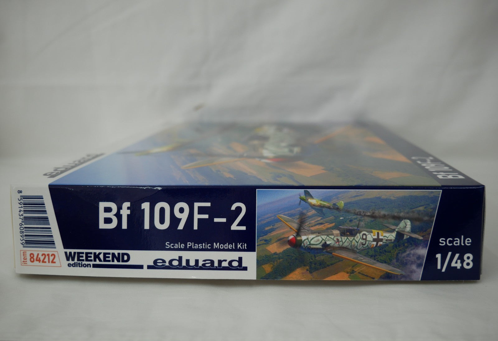 Eduard 1:48 Scale WWII Messerschmitt Bf 109F-2 Weekend Edition Model Kit - 84212