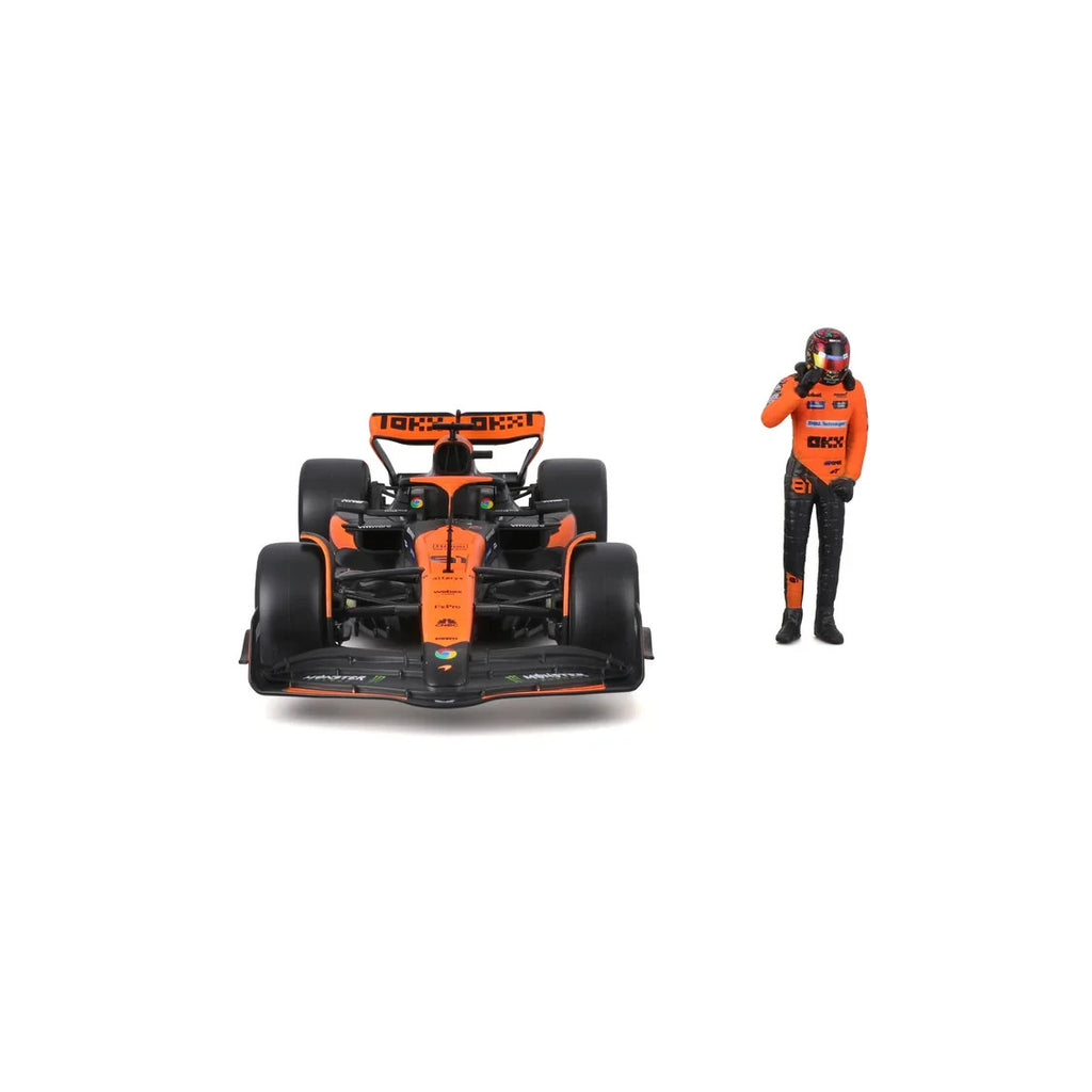 Burago 1:24 McLaren MCL38 Miami Grand Prix 2024 No.81 Oscar Piastri - #18-28040P