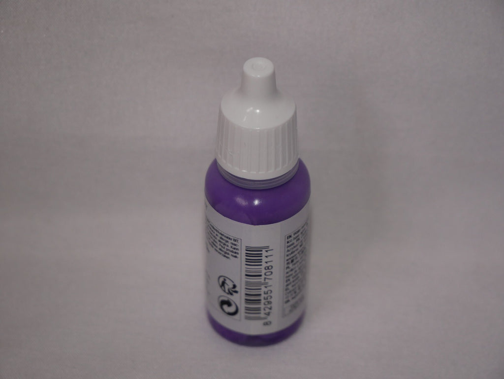 Vallejo Model Color Blue Violet Acrylic 17ml/0.57 fl oz Dropper Bottle - 70.811