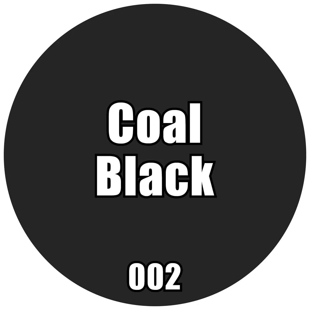 Monument Hobbies Pro Acryl Paint Range Coal Black 22ml Twist Top Bottle MPA-002