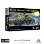 Warlord Games Bolt Action 1:56 Scale SD.KFZ 234/2 Puma Armoured Car - 402012009