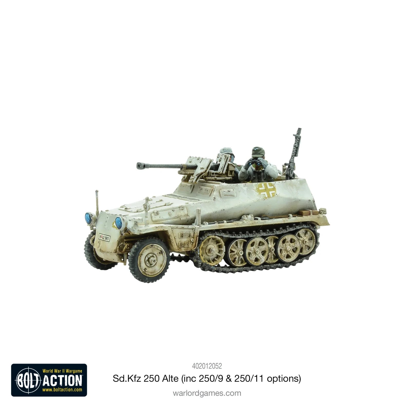 Warlord Games Bolt Action 1:56 Scale WWII SD.KFZ 250 (ALTE) Half-Track - 402012052