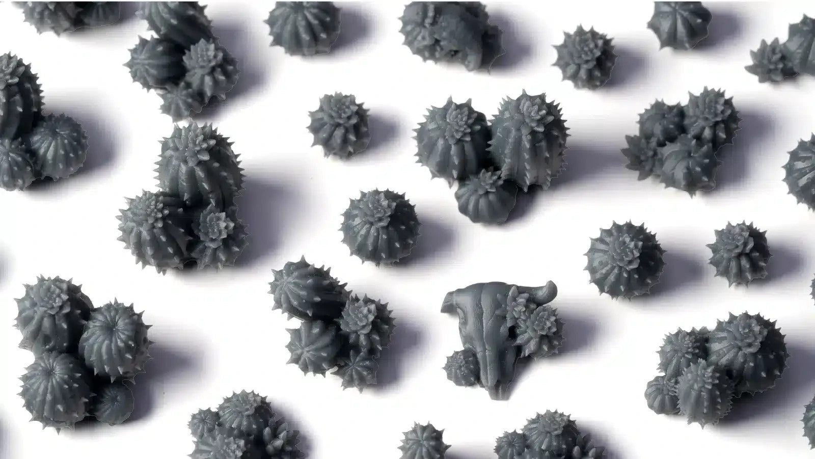 Gamers Grass Basing Bits Barrel Cacti For Wargaming Miniature Bases - GGBB-BC