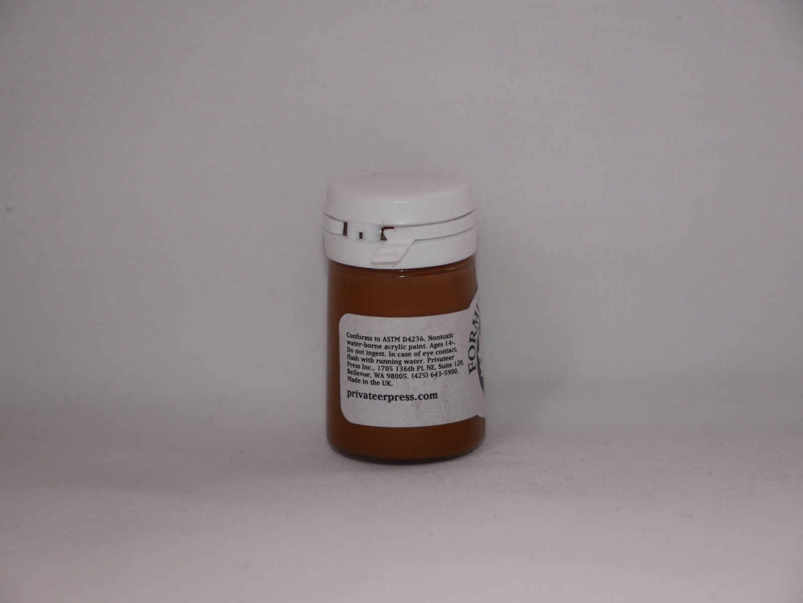 Formula P3 Acrylic Paint Range Bloodtracker Brown 18ml Flip Top Bottle PIP 93030