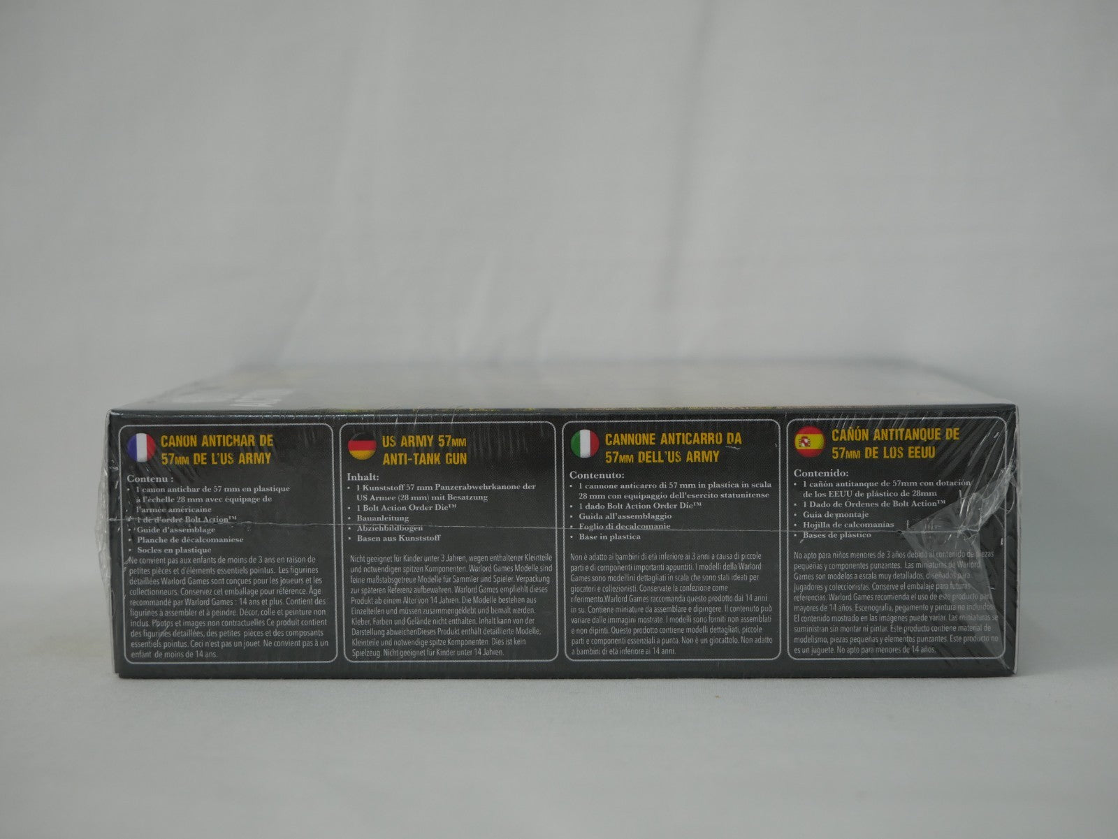 Warlord Games Bolt Action 1:56 Scale WWII US Army 57mm Anti-Tank Gun - 402013054