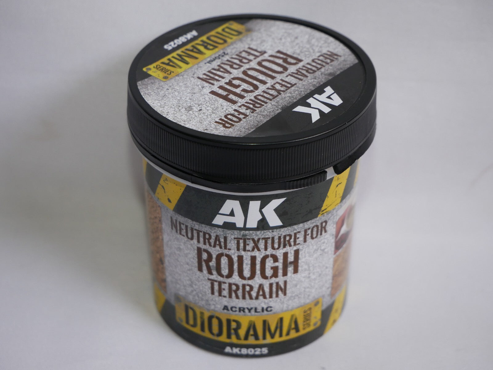 AK Interactive Diorama Neutral Texture For Rough Terrain Acrylic 250ml - AK8025
