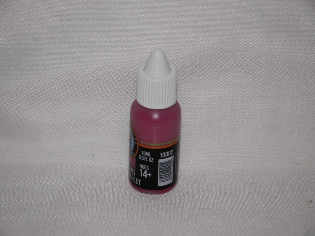 Duncan Rhodes Painting Academy Two Thin Coats Sanguine Scarlet 15ml Bottle 10002