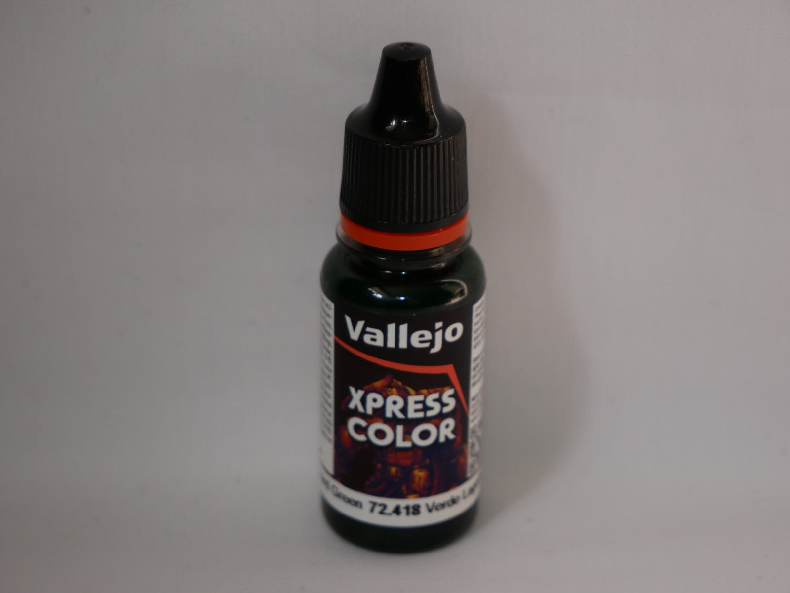 Vallejo Xpress Color Acrylics Lizard Green 18ml/0.6 fl oz Dropper Bottle 72.418