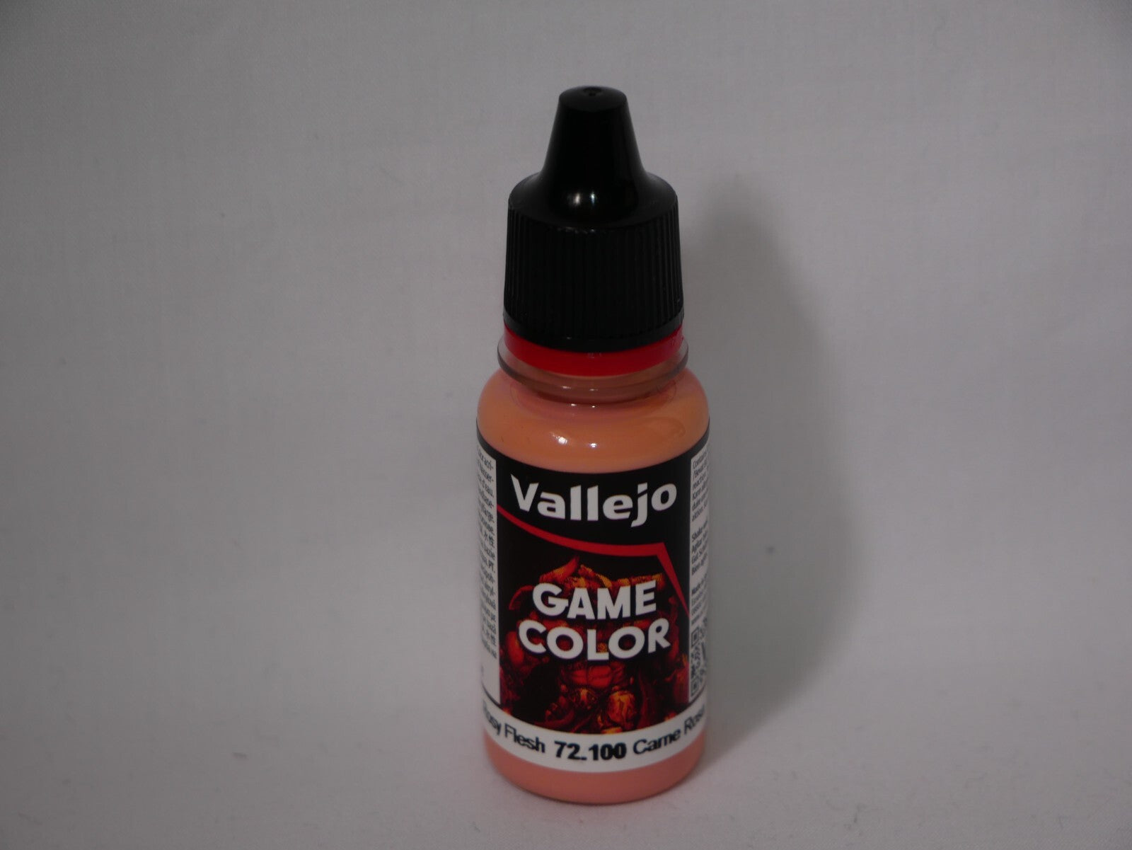 Vallejo Game Color Acrylic Range Rosy Flesh 18ml/0.6 fl oz Dropper Bottle 72.100