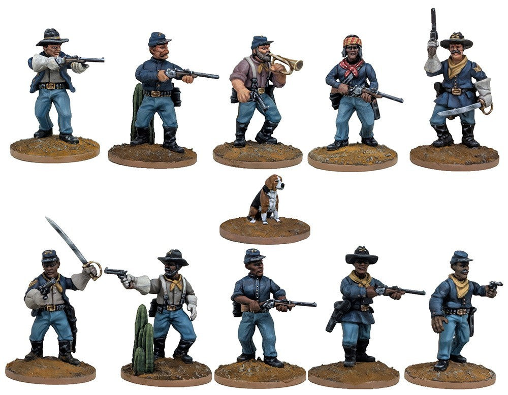 Great Escape Games Dead Mans Hand 28mm Scale Hard Plastic U.S. Cavalry - DMHP006