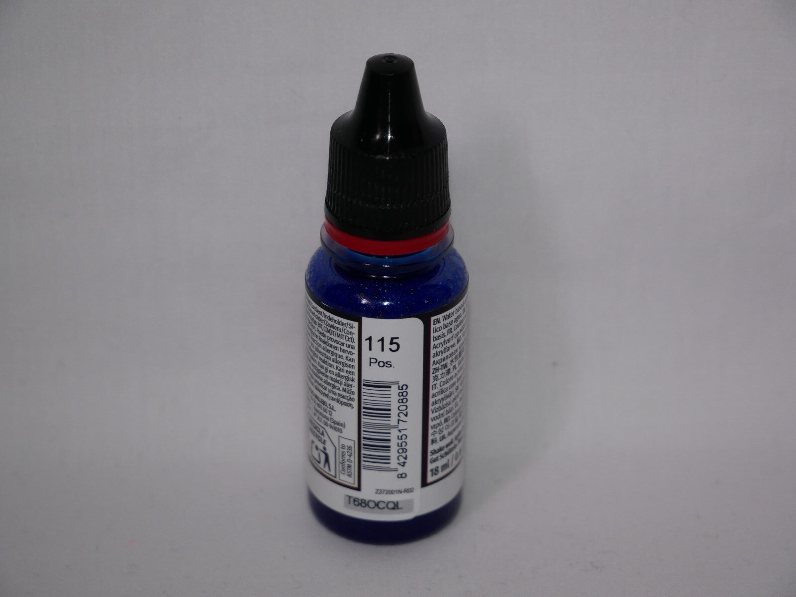 Vallejo Game Color Acrylic Ink Range Blue 18ml/0.6 fl oz Dropper Bottle - 72.088