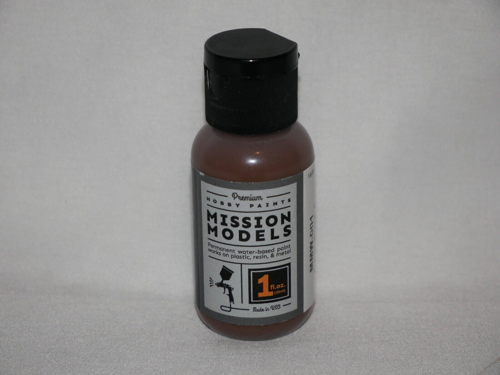 Mission Models Hobby Premium Paints Dark Rust 1 30ml / 1fl.oz Bottle (MMW - 001)