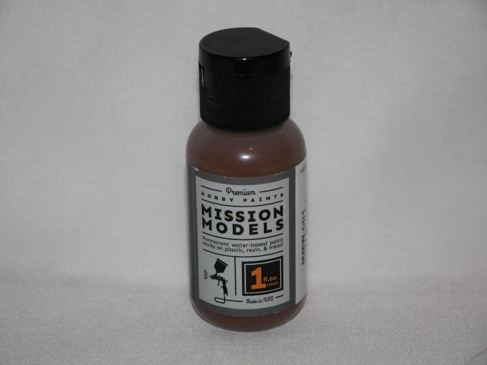 Mission Models Hobby Premium Paints Dark Rust 1 30ml / 1fl.oz Bottle (MMW - 001)