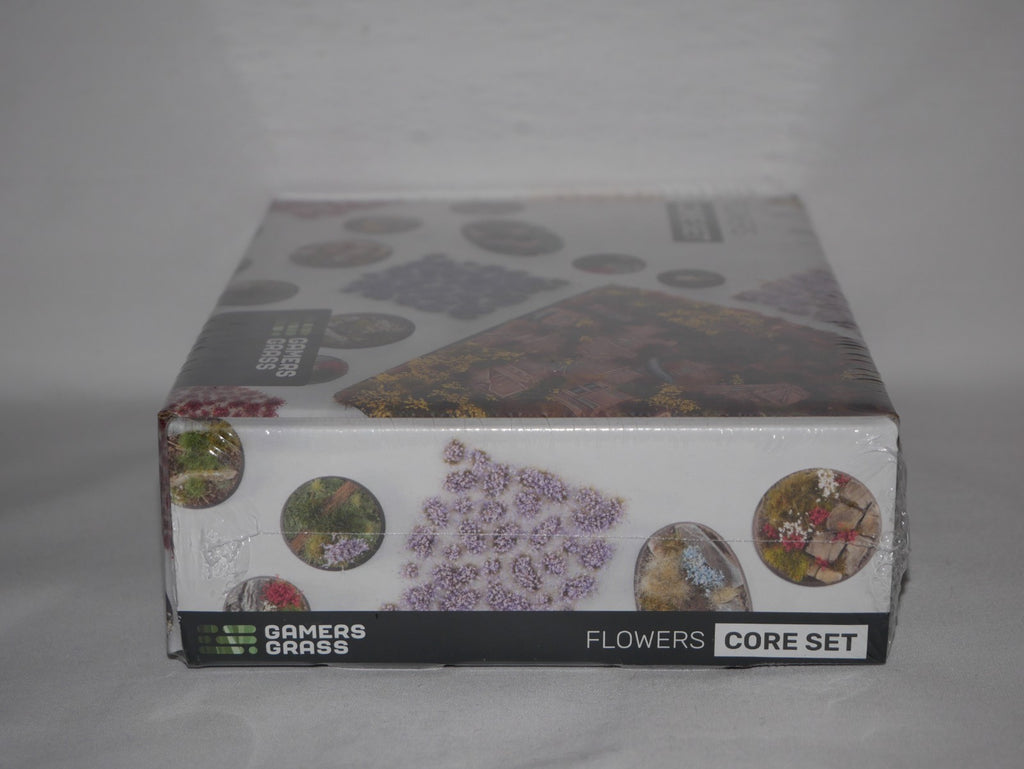 Gamers Grass Flowers Core Set For Wargaming Mini Bases 16x Half Sheets - GGSB-FCS