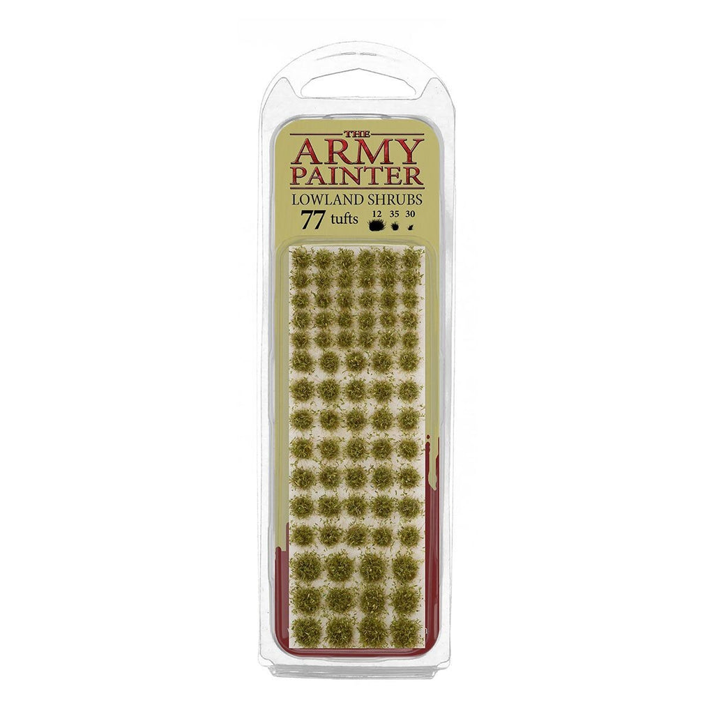 The Army Painter Battlefields Lowland Shrubs For Wargaming (77) Per Pack BF4232