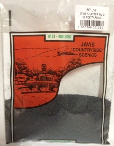 Javis "Countryside" Scenics No 9 Black Tarmac Scatter JS9