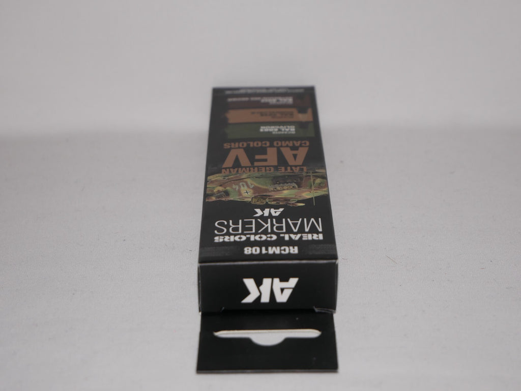 AK Interactive Real Color Markers Late German AFV Camo Colors 3 Piece Set RCM108