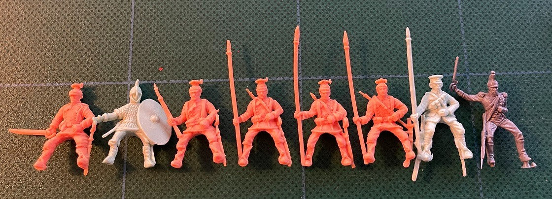Hat Industrie 1:72 Scale World War 1 (WW1) German Uhlans Plastic Models - 8312