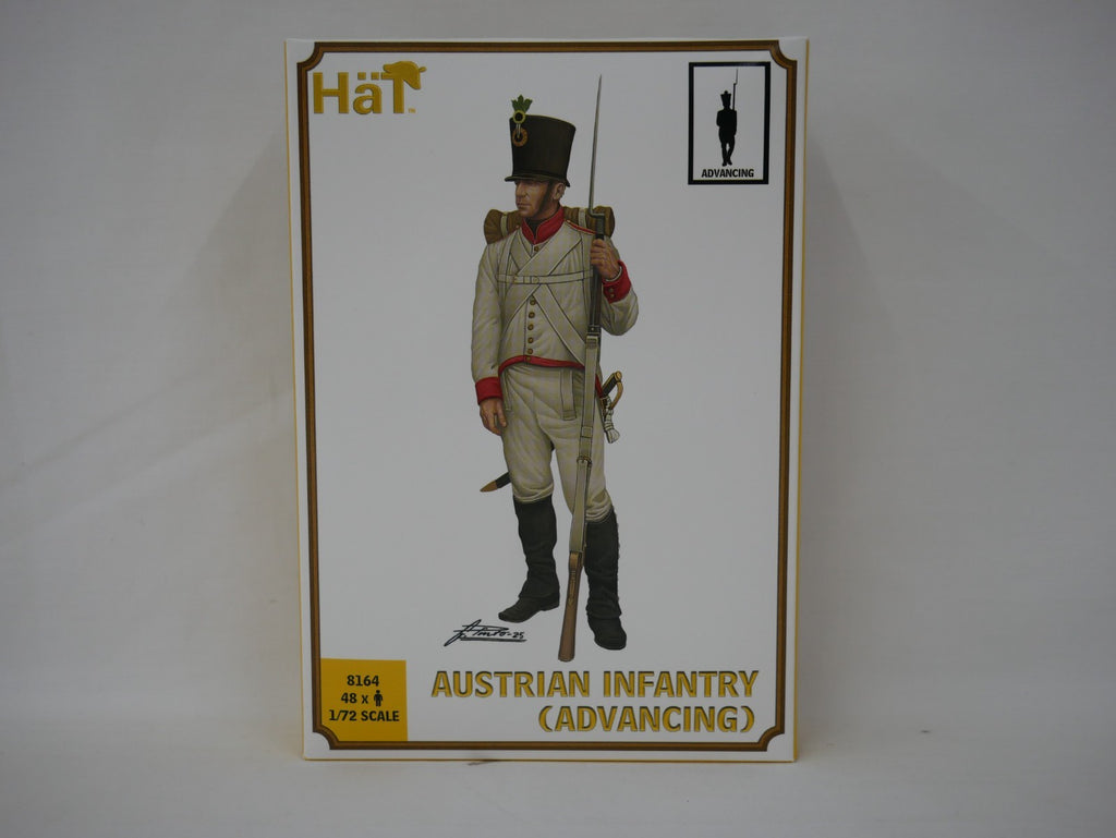 Hat Industrie 1:72 Scale Napoleonic Austrians Infantry (Advancing) Figures - 8164