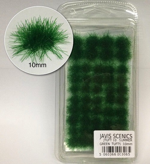 Javis "Countryside" Scenics Summer Green Tufts 10mm JTUFT10