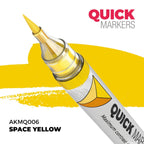 AK Interactive Acrylic Quick Gen Markers For Tabletop Games Space Yellow AKMQ006