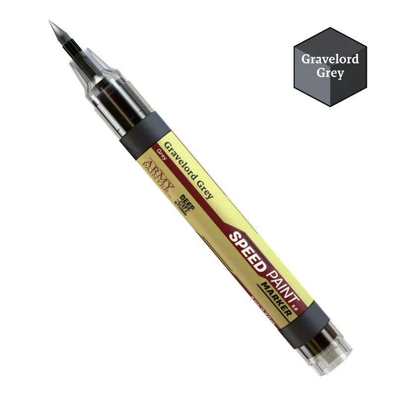 Army Painter Speedpaint 2.0 Felt Tip Tech Acrylic Marker Gravelord Grey - SM1035