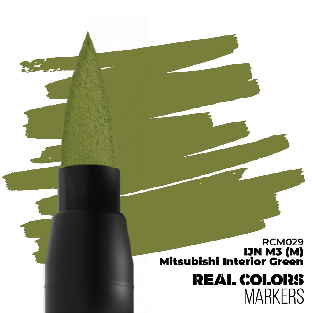 AK Interactive Real Colors Markers IJN M3 (M) Mitsubishi Interior Green - RCM029