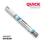 AK Interactive Acrylic Quick Gen Markers For Tabletop Games Ice Blue - AKMQ011
