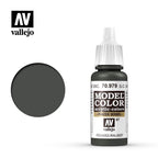 Vallejo Model Color German Camo Dark Green Acrylic 17ml Dropper Bottle - 70.979