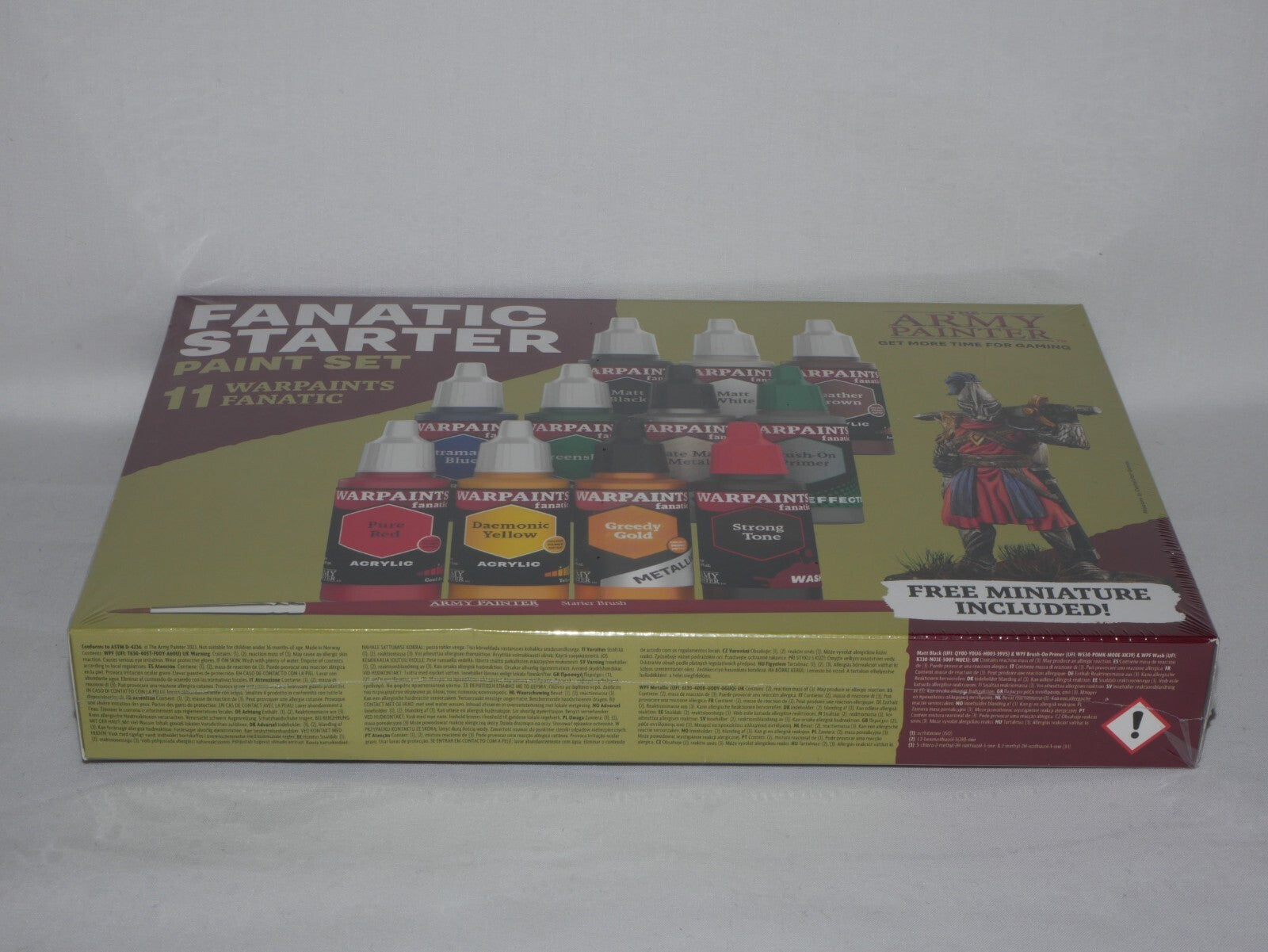 The Army Painter Warpaints Fanatic Range Starter Paint Set (11 Colours) - WP8066