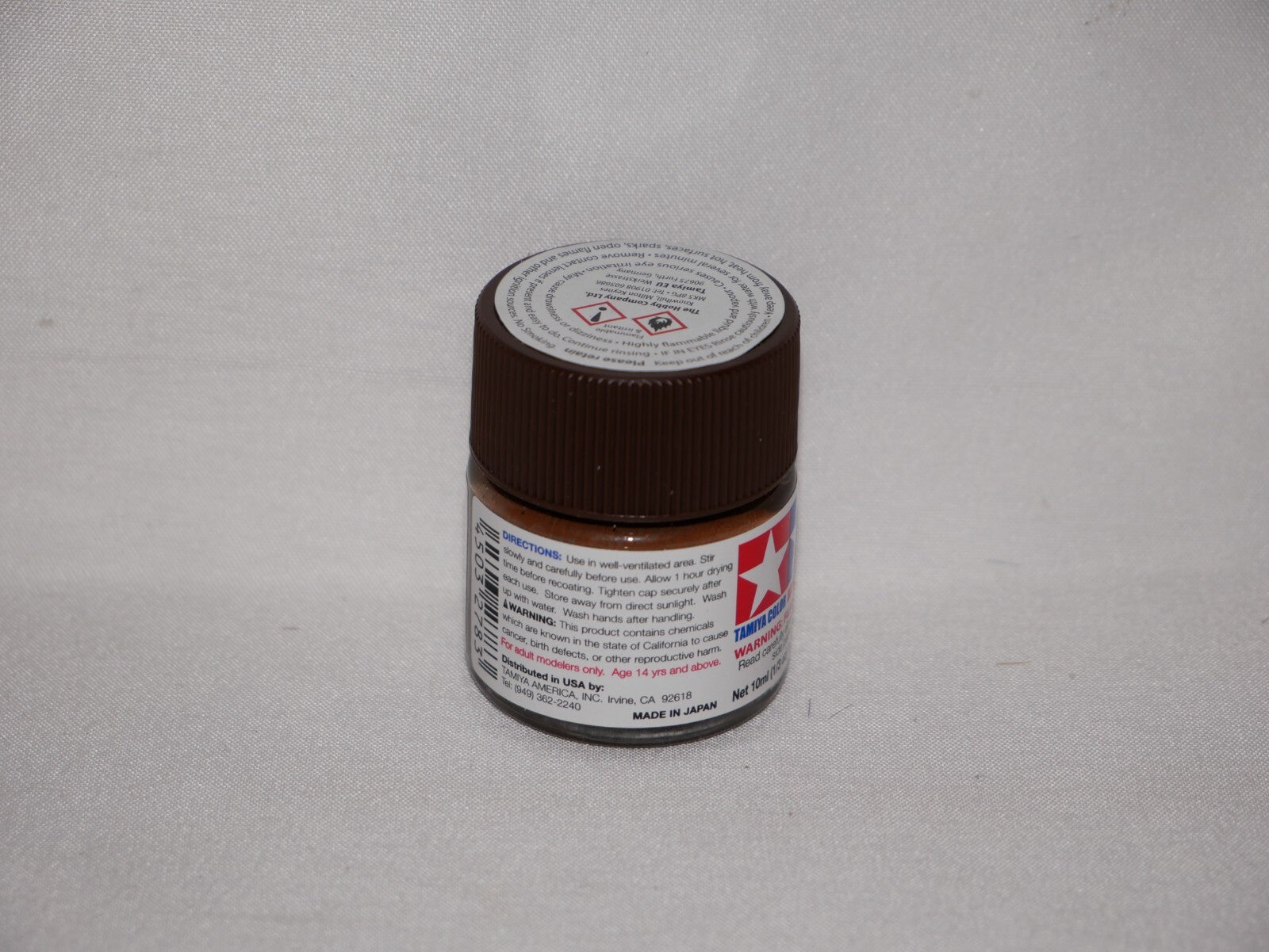 Tamiya Color Acrylic Modeling Paint Mini X-9 Brown 10ml (1/3oz) Glass Jar 81509