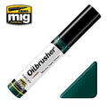 Ammo By Mig Jimenez Mecha Dark Green Oilbrusher Fine Brush Applicator A.MIG-3531